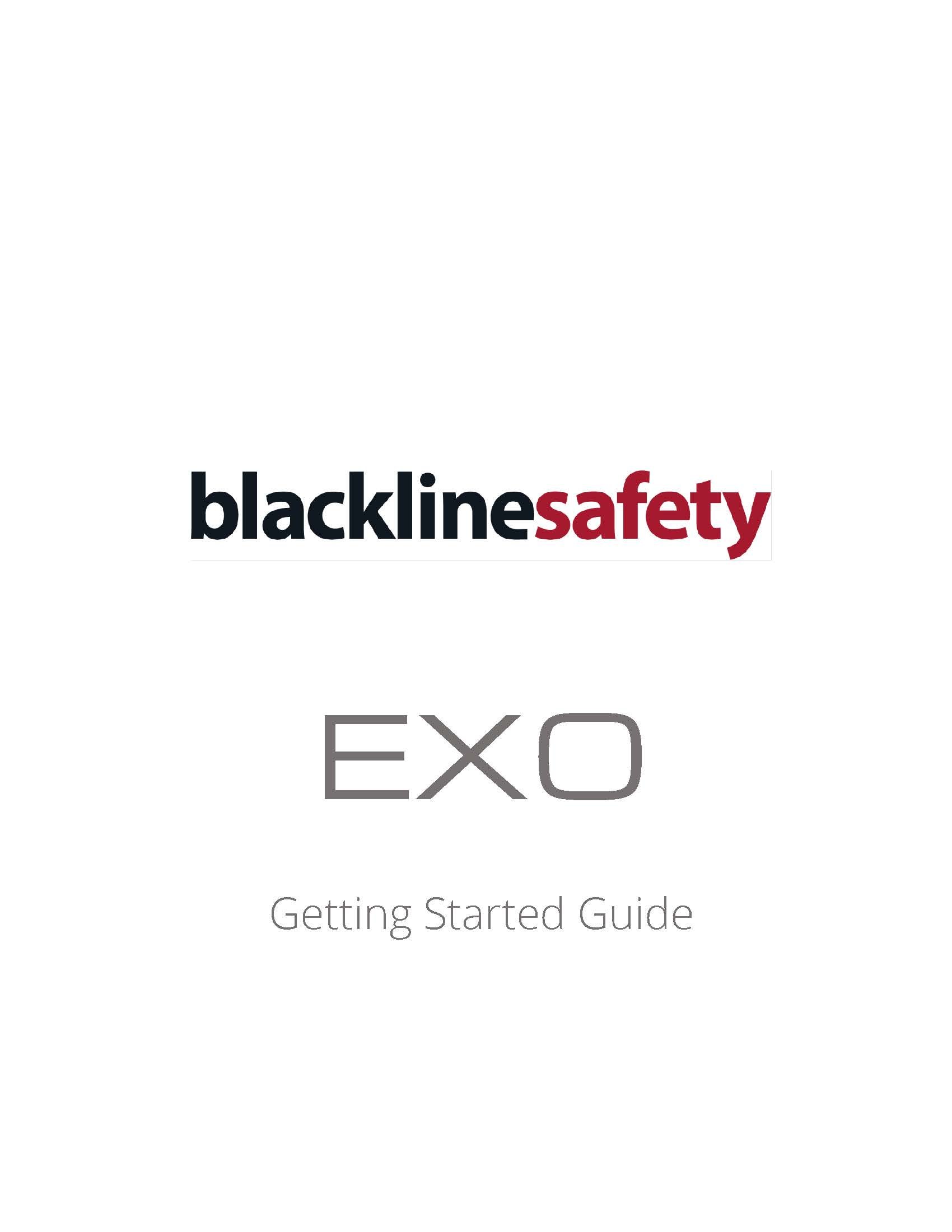 Guide de démarrage de l'EXO Page de couverture - FR